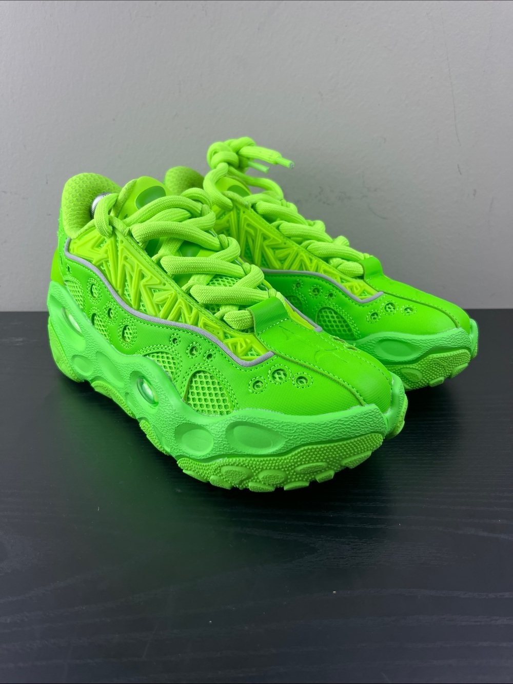 PUMA LaFrancé RNR Men's Size 8 Green Glare 312274-04 Sneakers NEW Without Tags